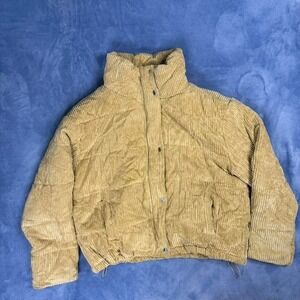 Bagatelle corduroy puffer‎ jacket women Size L